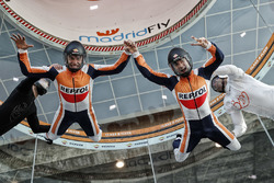 Marc Márquez und Dani Pedrosa beim Repsol-Event Fly Madrid