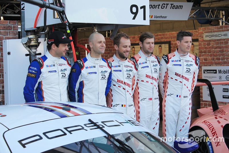 #92 Porsche GT Team Porsche 911 RSR - #91 Porsche GT Team Porsche 911 RSR
