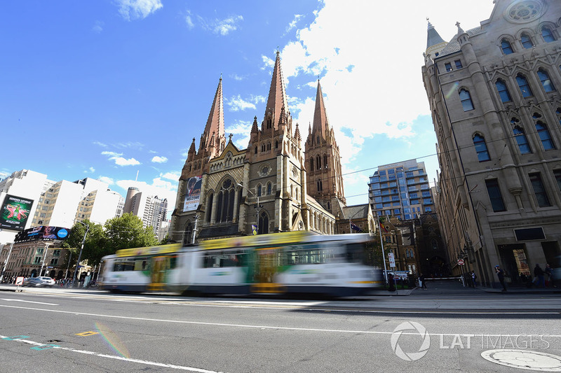 Una vista di Melbourne