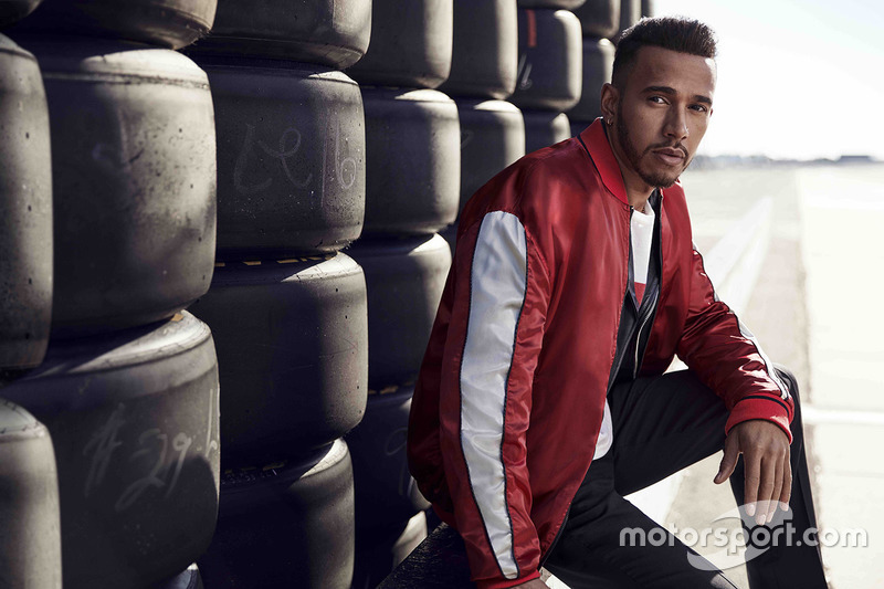 Lewis Hamilton, Tommy Hilfiger fashion photoshoot