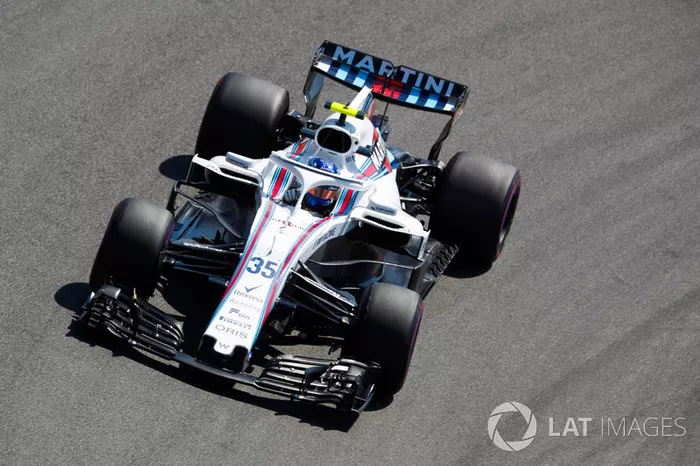 Sergey Sirotkin, Williams FW41.