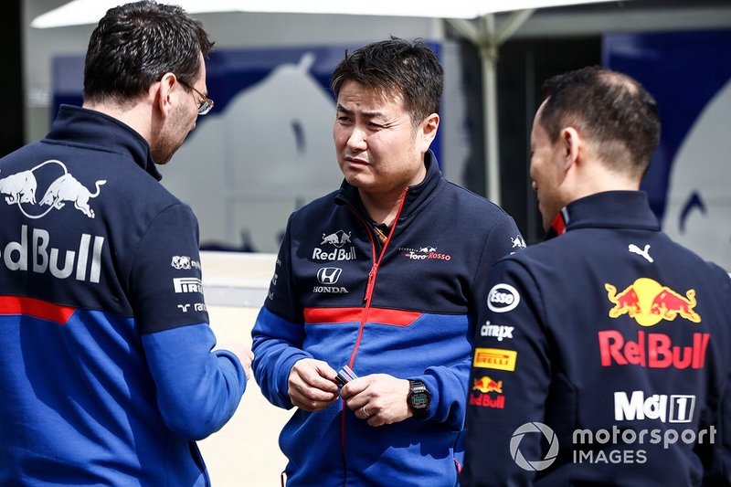 Персонал Red Bull Racing Honda Toro Rosso Honda