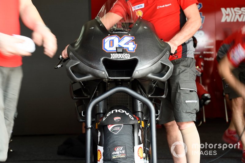 Ducati Team, new fairing