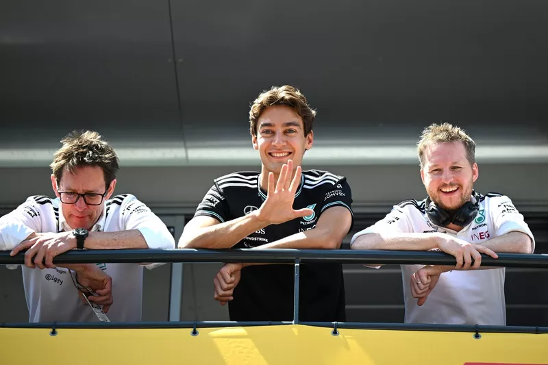 George Russell, Mercedes, Andrew Shovlin, Mercedes