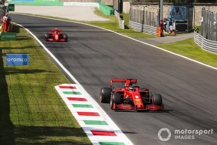 Sebastian Vettel, Ferrari SF1000, Charles Leclerc, Ferrari SF1000