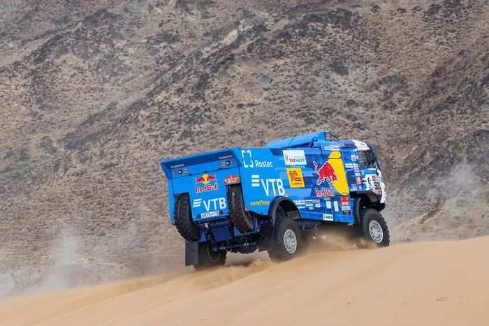 #501 Kamaz Master: Anton Shibalov, Dmitrii Nikitin, Ivan Tatarinov