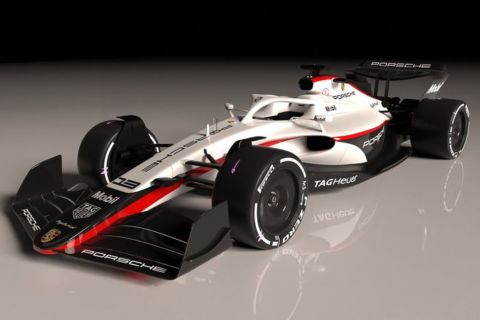 Concepto Porsche F1 fantasy 