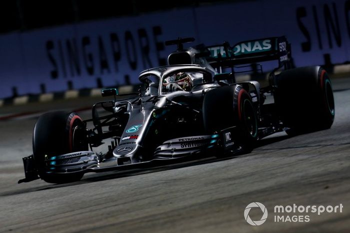 2: Lewis Hamilton, Mercedes AMG F1 W10, 1:36.408