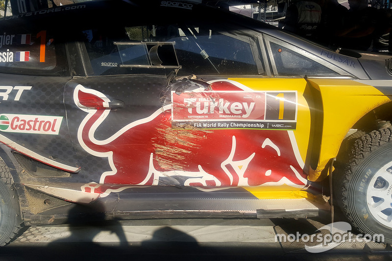 Dettaglio dell'auto di Sébastien Ogier, Julien Ingrassia, Ford Fiesta WRC, M-Sport