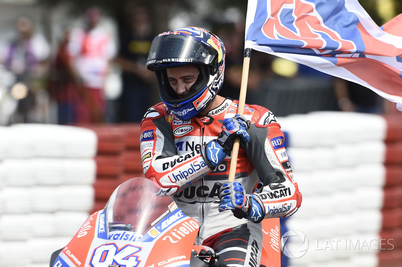 Pemenang balapan, Andrea Dovizioso, Ducati Team