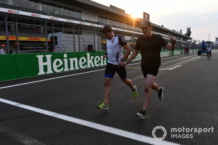Run the track