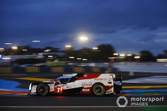 #7 Toyota Gazoo Racing Toyota TS050: Mike Conway, Kamui Kobayashi, Jose Maria Lopez