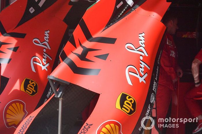 Cubierta motor del Ferrari SF90