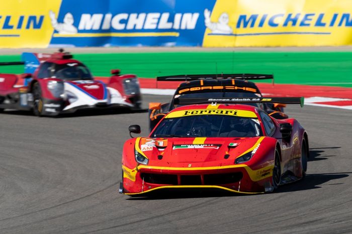 #21 AF Corse Ferrari 488 GTE EVO: Diego Alessi, Simon Mann, Ulysse de Pauw