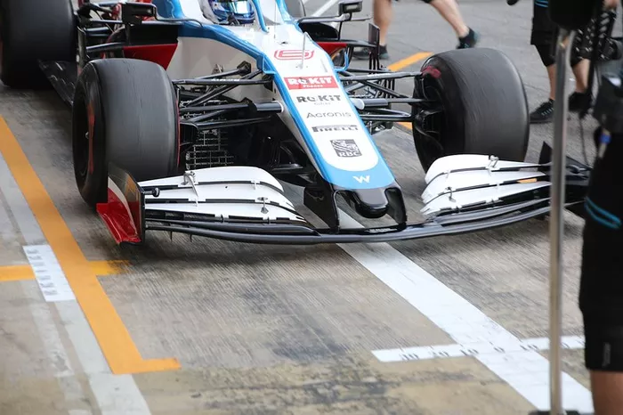 Alerón delantero del Williams FW43
