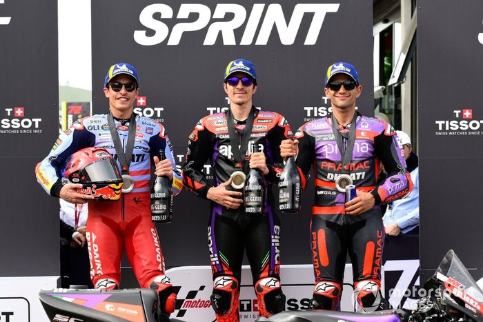 Marc Márquez, Gresini Racing, Maverick Viñales, Aprilia Racing Team, Jorge Martín, Pramac Racing