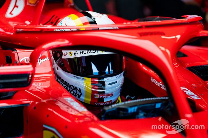 Seabstian Vettel, Ferrari