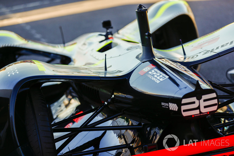 Roborace en boxes