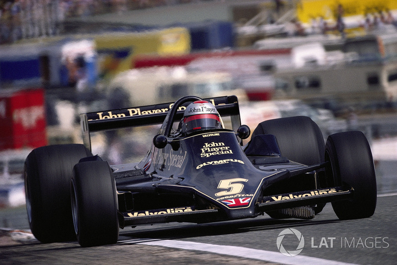 Mario Andretti en el nuevo Lotus 79