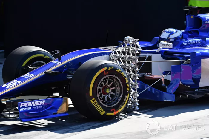 Gustav Malja, Sauber C36, aero sensor