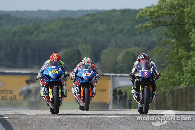 Acción en MotoAmerica