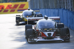 Roborace development cars DevBot 1 and 2