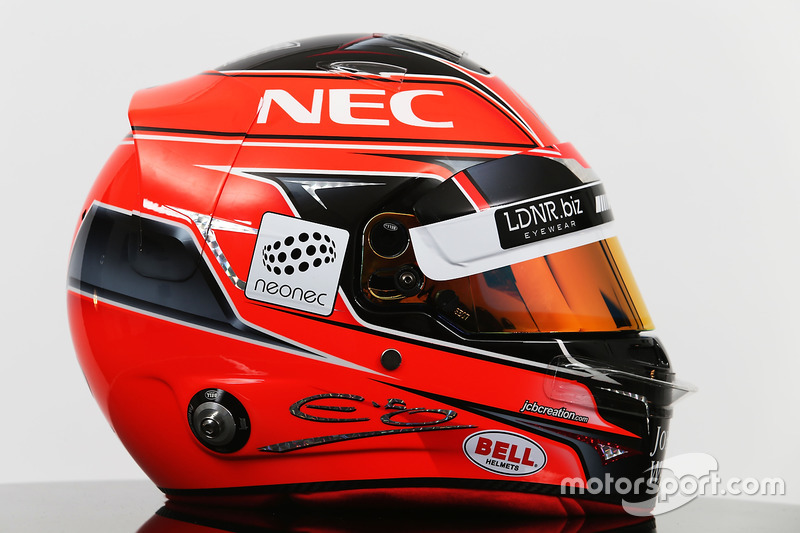 Helm von Esteban Ocon, Sahara Force India F1 Team