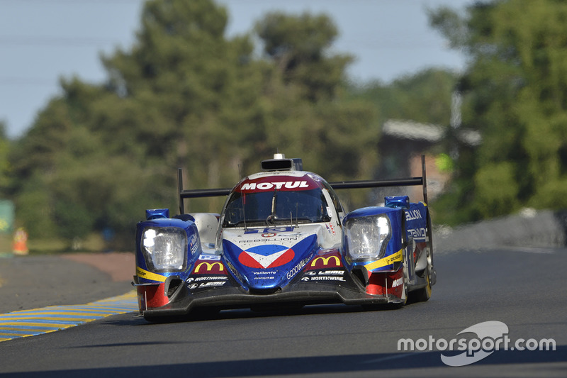 #13 Vaillante Rebellion Racing Oreca 07 Gibson: Mathias Beche, David Heinemeier Hansson, Nelson Piquet Jr.