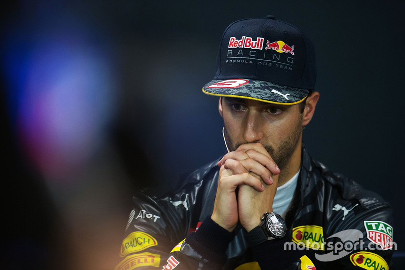 Daniel Ricciardo, Red Bull Racing en la Conferencia de prensa FIA