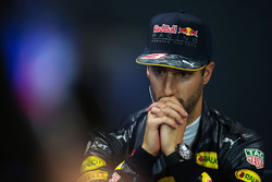 Daniel Ricciardo, Red Bull Racing in de persconferentie
