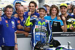 Polesitter Valentino Rossi, Yamaha Factory Racing