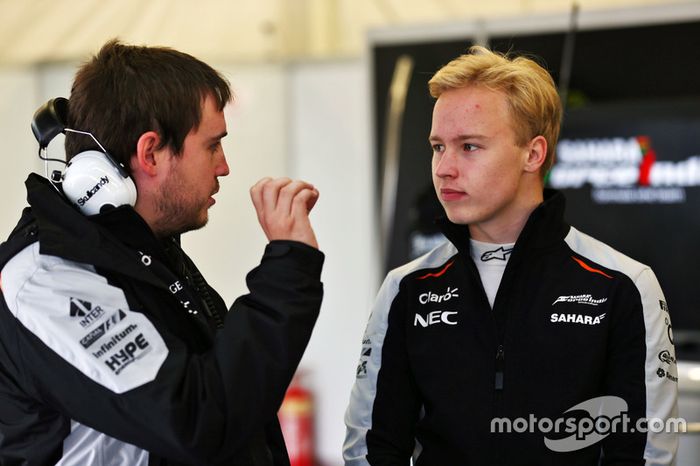 Nikita Mazepin, Sahara Force India F1 Team Piloto de desarrollo