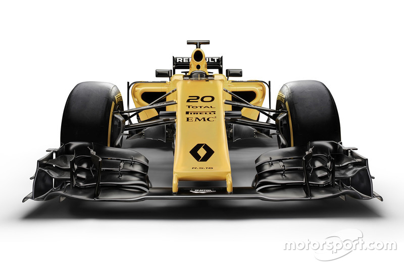 Renault F1 Team 2016 renk düzeni