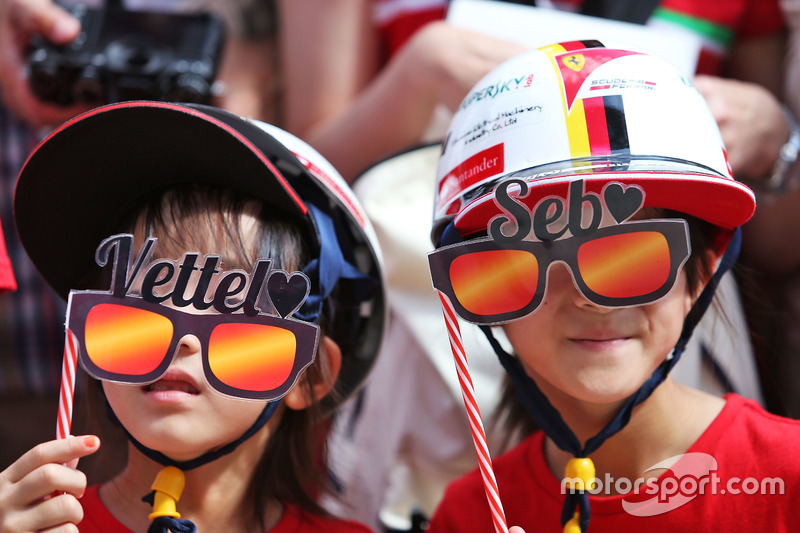 Sebastian Vettel, Ferrari fans