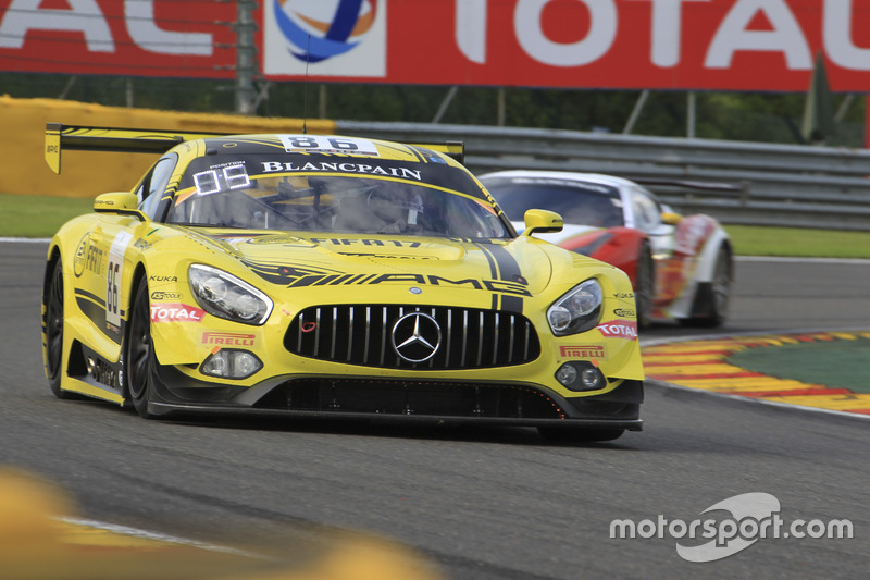 6. #86 HTP Motorsport, Mercedes-AMG GT3: Maximilian Götz, Thomas Jäger, Gary Paffett