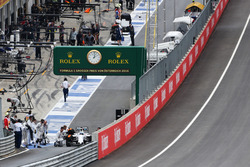 Felipe Massa, Williams FW38 start vanuit de pitlane