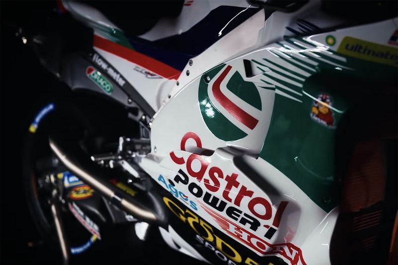 La moto de Johann Zarco, Team LCR Honda