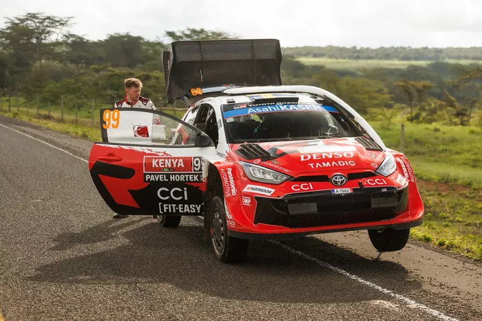 Oliver Solberg, Elliott Edmondson, Toyota Gazoo Racing WRT Toyota GR Yaris Rally1