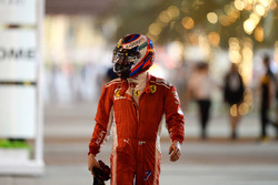 Kimi Raikkonen, Ferrari revient au stand à pied
