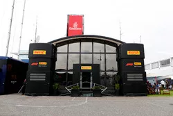 The Pirelli hospitality unit