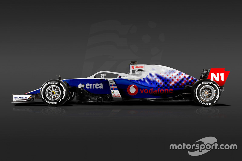 Formula 1 World Cup livery