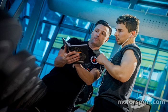 La preparación de Jorge Lorenzo