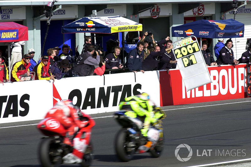 Phillip Island 2001 - Campeón del mundo de 500cc