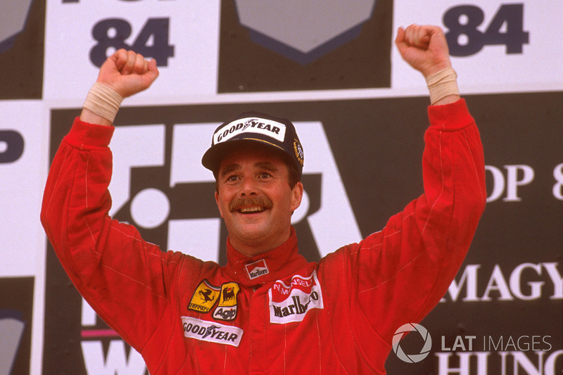 Nigel Mansell: venceu o GP da Hungria de 1989 do 12º lugar no grid