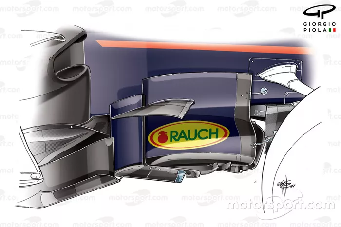 La Red Bull RB13 (2017) au GP d'Espagne