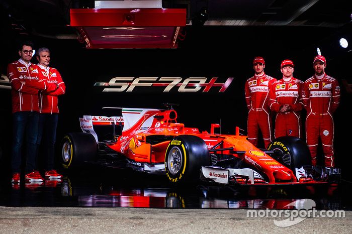 Presentación de la Ferrari SF70H de 2017