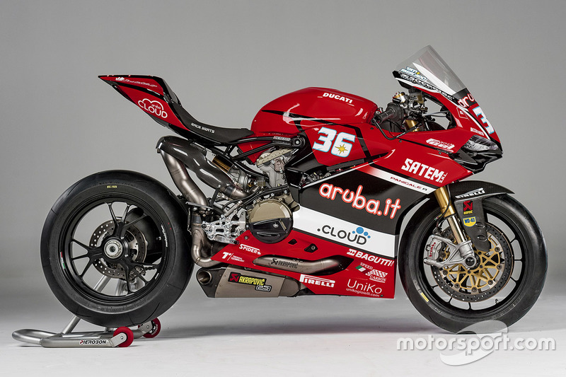 Bike of Leandro Mercado, Aruba.it Ducati SuperStock 1000 Junior Team