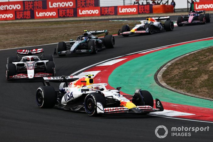 Andrea Kimi Antonelli, Mercedes, Esteban Ocon, Haas F1 Team, Yuki Tsunoda, RB F1 Team