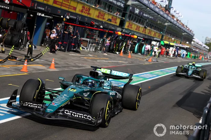 Lance Stroll, Aston Martin Racing, Fernando Alonso, Aston Martin Racing