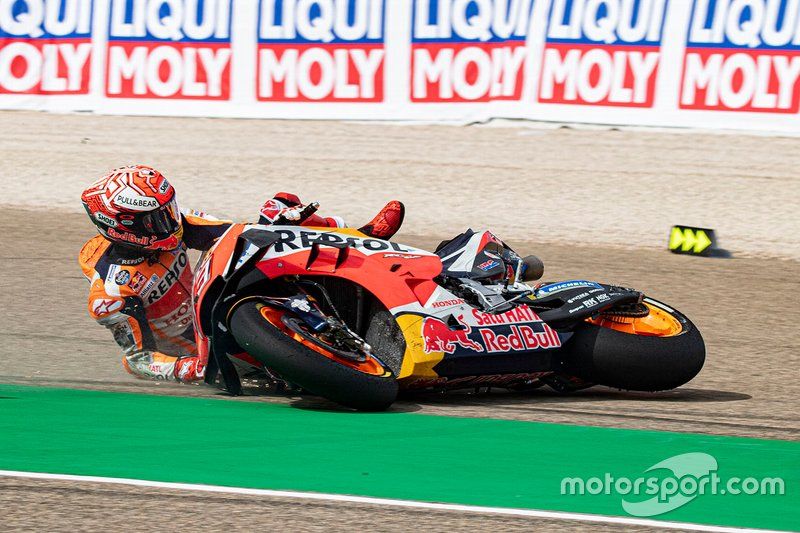 Accidente de Marc Márquez, Repsol Honda Team